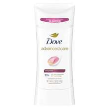 Dove Advanced Care 72 Hour Antiperspirant Deodorant Rose Petals 2.6oz / 74g - 玫瑰花瓣 - 查看 1