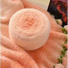 600g Magic Ball Yarn, Handmade DIY Gradient Fluffy Soft Plush Blanket Yarn, Knitting Material Package - 600 Grams - View 3
