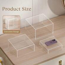 Giá trưng bày thức ăn tự phục vụ 5 tầng bằng acrylic trắng, đế rỗng, thích hợp cho tiệc buffet sáng/trưa, tiệc cưới. - trắng - Xem 10