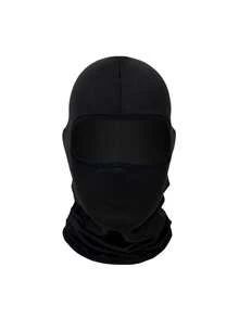 1pc/2pcs Unisex Solid Color Balaclava Hat, Single Hole Ski Mask, Full Face Cover For Cycling, Suitable For All Seasons - Multicolor - View 16