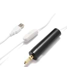 1 Set Portable Mini Electric Drill, Handheld Electric Drill Suitable For Jewelry Making, Woodworking And Metal Processing. Mini Handheld Electric Drill, Jewelry Making DIY Woodworking Crafts Metal Wood Jewelry Tools Electric Drill, Mini Handheld Electric Drill Bits Rotary Tool, Metal Wood Jewelry, Woodworking Drill Bit Tools - Black - View 3
