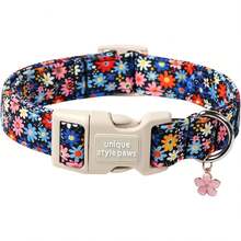 Collar para perro con diseño de dinosaurio, estilo único, collar de verano para perro, cómodo collar de algodón para cachorros con hebilla ajustable, adecuado para perros pequeños, medianos y grandes: .com.mx: Artículos para mascotas - Donut CC - Ver 12
