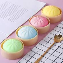 1个/M码可爱迷你逼真面包球玩具,减压玩具:迷你面包球玩具,慢回弹抗压小玩意,逼真面包面团球,可拉伸感官桌面摆件,缓解焦虑,办公室放松,家居装饰 | 送给家人和朋友的最佳礼物 - 米白色 - 查看 7