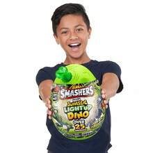 5个恐龙神秘扭蛋玩具，Smashers恐龙大战外星人惊喜系列，可收藏盲盒迷你人偶，适合3岁以上男孩的礼物 - 彩色 - 查看 11