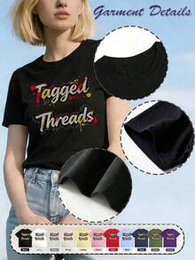 [100% Algodón] TaggedThreads Camiseta Retro a Cuadros para Mamá, Regalo para el Día de la Madre, Camiseta Neon Mama, Camiseta a Cuadros para Mamá, Camiseta con Rayos, Regalo para Mamá, Camiseta para Mamá, Estilos Cómodos de Verano, Otoño e Invierno, Tops de Manga Corta - Ropa Unisex para Mujer y Hombre para Uso Diario en el Campus |   Diseño exquisito |   Suelto y cómodo |   Fácil de combinar | - 1 - Ver 3