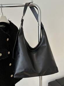 Bolso de hombro para mujer, nuevo diseño de moda, elegante y con estilo - Negro 4 - Ver 10