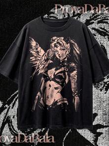 Women T-Shirts - Black - View 6