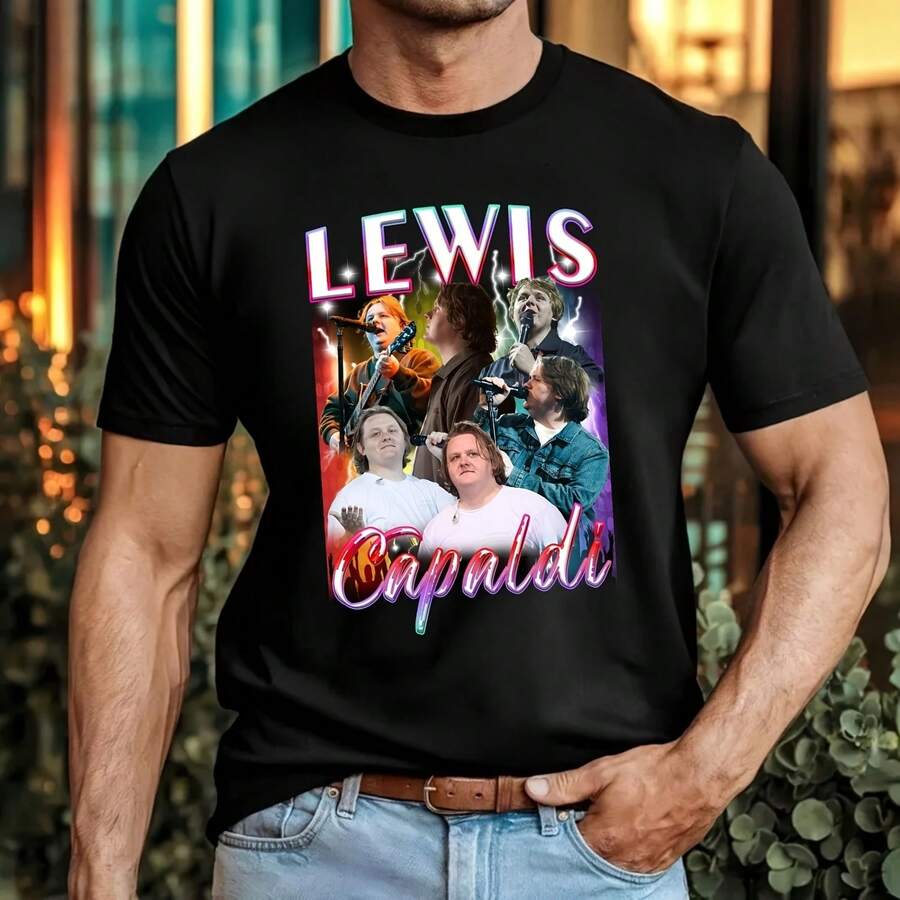 UK Tour 2026 T-Shirt - Black - View 1