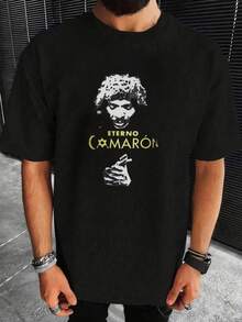 T-shirts för män - Svart - Visa 1