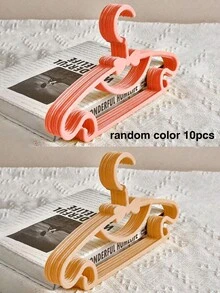 20pcs/10pcs Durable Baby Clothes Hangers - Non-Slip, Space-Saving Drying Racks, Easy Organization - Suitable For Bedroom, Closet, Wardrobe, Bathroom And Dorm (Random Style) - Non-slip Hanger - View 16