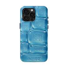 Bubble Style Printed 3D Effect Tough Phone Case, Cool Crush IceCube Phone Case, 3D Visual Printed Graphic Hard Phone Cover, Phone Accessories Fundas Squishy Phone Case Valentine's Day Gifts Summer Phone Case Clear Phone Case Cheetah Print Phone Case - Blue - View 13