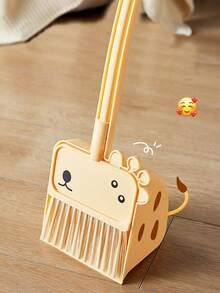 Chổi mini kèm hốt rác, bộ đồ chơi dọn dẹp nhỏ, bộ đồ chơi đóng vai trợ thủ nhà cửa mini. - Bộ rổ sàng thóc - Xem 3
