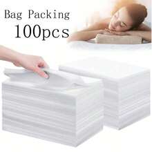 20/100pcs Disposable Non-Woven Bed Sheets, Breathable, 80*180cm, Suitable For Beauty Salons, Spas, Massage, Can Also Be Used As Tablecloths, Eyelash Extensions, Tattoos, Travel And More - White - View 8