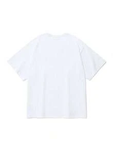 Slams-Dunks Shohoku-High-School-Basketball-Team-Group-(2) Unisex Fun Anime Cartoon Graphic Tee Summer Casual Crew Neck T-Shirt - 白色 - 查看 2