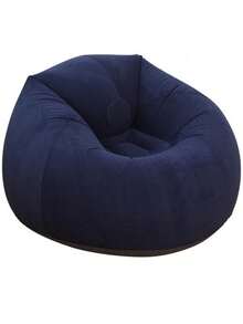 Football-Shaped Inflatable Sofa Bed, High-Quality Durable Anti-Scratch, Foldable Outdoor Lounge Chair, Patio Cushion, Home Camping Slouchy Person Healing Device - Classic - View 16