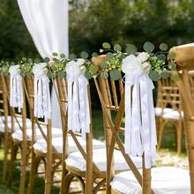 1束北欧风仿真花束，自然清新，可作悬挂装饰、婚礼摄影道具、浪漫椅背装饰，适用于户外婚礼、草坪婚礼、订婚仪式、生日派对、节日婚礼等场合。 - A - 查看 4