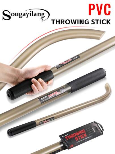 SOUGAYILANG Lanzador de cebo para pesca de carpas, Tirachinas de 90cm/35.4in con mango antideslizante de EVA, curvatura en forma de arco, alimentación suave de cebo, accesorios para pescadores de carpas para lago, estanque y río