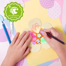 Flower-Shaped Wooden Products, Blank Wooden Boards, Handicrafts And Decorations, Home Decor, Handmade, Gifts For Friends And Family, Laser Cutting, - 30pcs - View 4