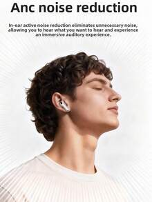 Latest Upgraded ANC Noise Cancelling Earphones, Quick Fast Charge, Mini Compact Stylish Design, Stable Connection For IOS Devices, Ideal Wireless Earbuds For Office Business Use - Thế hệ thứ 7 - Xem 10