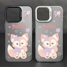 Ốp điện thoại TPU màu trắng dành cho nữ, thiết kế hình Rena Belle của Disney - tinh tế, thanh lịch, sáng tạo, cao cấp, bề mặt mờ, cầm nắm thoải mái, hình hoạt hình và hấp dẫn - phù hợp với các dòng điện thoại iPhone 17/17 Pro/17 Pro Max/Air/16/15/14/13/12 PRO & PRO Max. - Màu bạc trắng - Xem 7