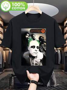 LocalMens Men's Vintage 90s The Prodigy Band T-Shirt – Iconic Logo & Band Member Prints, Truefit Classic Fit Retro Rock T-Shirt, Iconic Logo & Member Graphics, Machine Washable, Iconic Logo & Prints, Concert Merch, Iconic Band Casual Wear, Classic Unisex Graphic T-Shirt, Perfect For Everyday Wear, Casual Cotton T-Shirt, Soft, Lightweight & Comfortable For Everyday Wear, Stylish Casual Design Ideal For Men And Women, Crew Neck T-Shirt, Fitness Top, Going Out Top, Outdoor Wear, Vacation, Graduation, Fitted, Slogan T-Shirt, Quote T-Shirt, Minimalist Graphic T-Shirt, Funny Graphic T-Shirt, Beach Party, Surfing, Picnic, Gift, Airport Outfit, Spring, Winter, All Year Round, Rave Outfit, Women's Office Wear, Curvy, Casual Outfits For Women, Fitness E9BV - Black - View 6