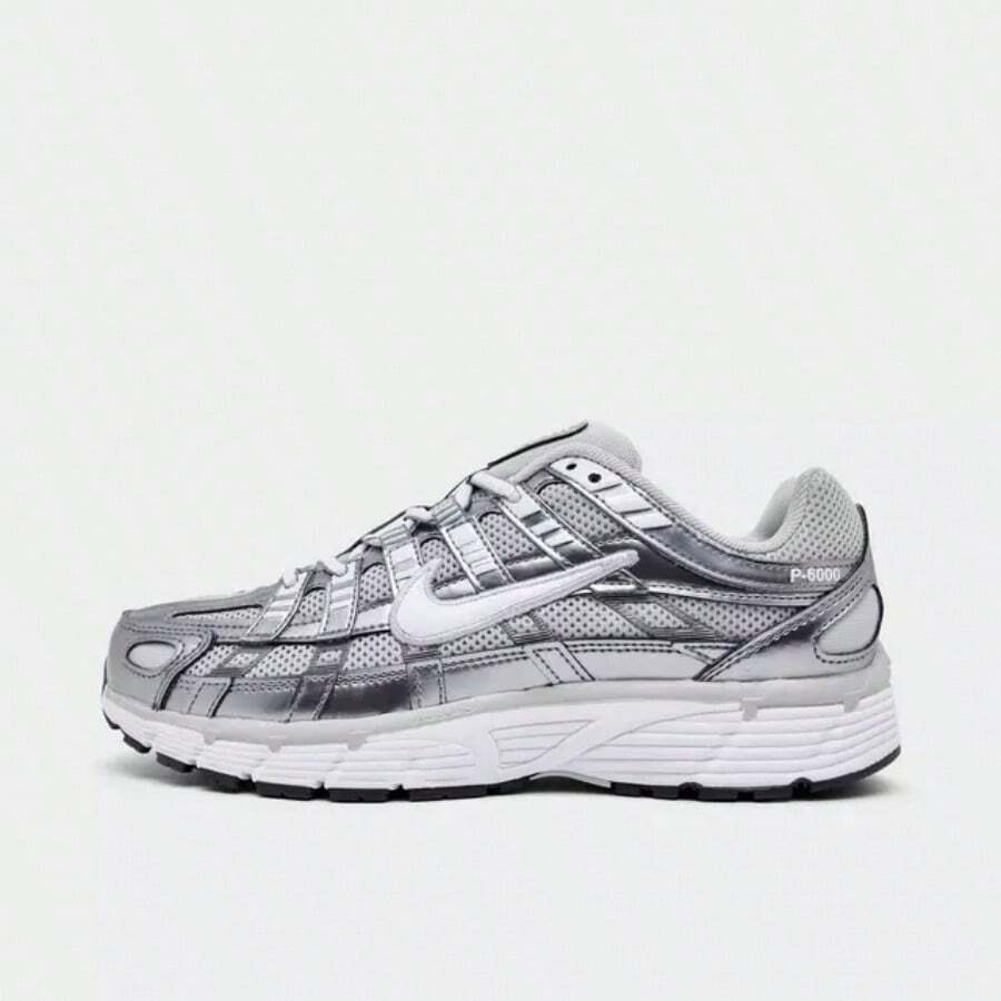 Nike P6000 White Purple Dynasty Casual Shoes Women's IO3496-103 | Everyday Versatile, Comfortable Fit - 淺灰色 - 查看 1