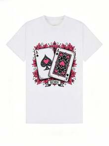 Camiseta de manga corta con cuello redondo suave y casual de verano para mujer, tops para salir, algodón, vintage, estilo callejero europeo y americano, casual deportivo, estilo unisex, estilo casual urbano, tops bonitos, Gen Z, curvy, ropa Y2K, camisetas divertidas, tops para damas, conjuntos de vacaciones para mujer, top lindo, camiseta gráfica, conjuntos de primavera, camisetas holgadas, ropa de calle retro, estilo de los 90, estilo de los 2000, subcultura, top negro, tops blancos, atuendo de fiesta de los 90. Negro - Blanco - Ver 9