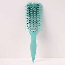 1. The Hair Comb And Curling Comb Are Designed With Ventilation Holes, Specifically Created For Women To Achieve And Define Curling Hairstyles. They Are Suitable For All Hair Types - Unlocking The Potential Of Curls, Shaping, Setting And Enhancing The Overall Look. - Deep Pink - View 2