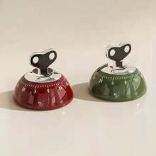 Temporizador de cozinha magnético - Temporizador de contagem regressiva preciso, sem necessidade de carregamento, forte fixação magnética, adequado para cozinhar, assar e aprender. - Multicolorido - Ver 17