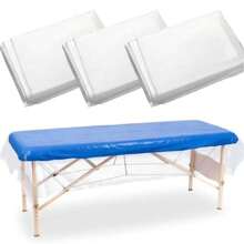 10/100/200 tấm trải giường massage bằng nhựa dùng một lần, màng chống thấm nước trong suốt cho giường làm đẹp, thích hợp cho hình xăm, ghế làm đẹp, ghế sofa, giường spa, phủ nhiều lớp. - Nhiều màu - Xem 1
