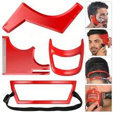 2-In-1 Hair & Beard Brush, Equipped With Comb For Styling Voluminous Hair And Trimming Beard, Designed For Men To Create Natural Voluminous Hairstyle And Maintain Neat Beard - Multicolor - View 10