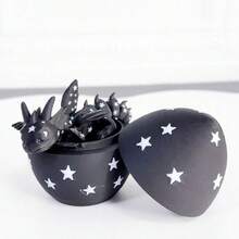 3D打印可爱星空龙+龙蛋模型塑料玩具摆件桌面装饰雕塑礼品 - 彩色 - 查看 9