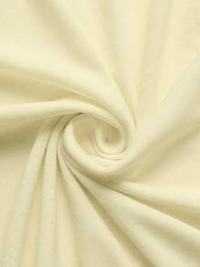 Áo khoác cardigan dệt kim màu vàng kem mới, kiểu dáng rộng rãi, tay dài, thích hợp cho các dịp thường nhật, lễ hội và ngày Valentine, thuộc bộ sưu tập Xuân/Hè 2026. - Màu vàng - Xem 5