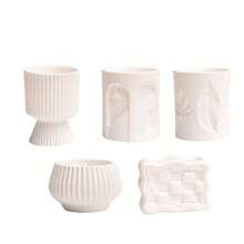 50/20/10/5/1 Stück Dekoartikel mit Frühlings-, Sommer-, Herbst- und Wintermotiven, geeignet für Zuhause, Outdoor, Feiertage, Küche, Möbel, Schreibtisch, Mini-Vase, Pflanzgefäß, Mikrolandschaft Deko, Puppenhaus, Kühlschrankmagnet Accessoires - Blumentopf - Übersicht 4
