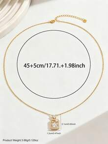 S925 Sterling Silver Oval Pendant Necklace, Versatile Jewelry For Women, Gift For Girlfriend, Wife, Mother On Birthday, Anniversary - Multicolor - View 5
