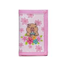 Multi-Functional Tri-Fold Wallet, Durable Fabric Wallet, Can Hold Credit Cards, ID And Cash, Cute & Fashionable, With Coin Pouch And Card Slots, Creative Printed Design, Suitable For Both Men And Women - Tri-fold Wallet - View 15
