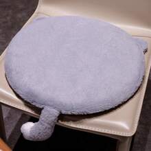 2026 Nouvelles arrivées Coussin de siège rond en mousse à mémoire de forme coloré pour femmes et hommes. Coussin de siège pour bureau, travail, longues séances, fesses, tabouret étudiant, chaise. Coussin de siège, coussin de tabouret - Carreaux violets - Voir 11