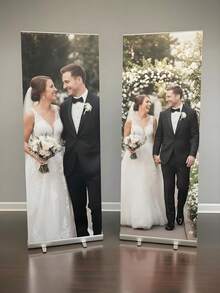 1pc - Customized Banner, Personalized Photo Polyester Banner Suitable For Outdoor Events And Front Door, Corridor, Decorative Background, Custom Gifts, Flags, Banners, Graduation, Graduation Gifts, Suitable For Graduation Party Supplies, Birthday Wishes - Multicolor - View 3