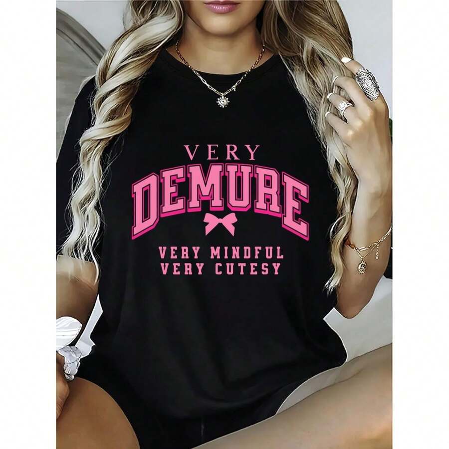 Women T-Shirts - Black - View 1