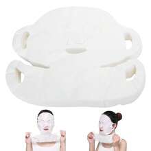 Disposable Face Mask, Face Mask Sheets Moisturizing Paper Disposable Face Mask Compressed Sheets For Home Travel Use DIY Skin Care - White - View 5