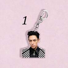 2026新款 B-BANG T.O.P 明星钥匙扣、明星周边、背包挂件、粉丝礼物、节日礼物、生日礼物、爱好者周边 - 彩色 - 查看 4