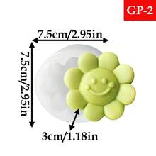 Large Sunflower Silicone Candle Mold, INS Flower Shaped Aromatherapy Silicone Mold For DIY Handmade Candle Making, Soap, Plaster, Clay, Epoxy Resin Crafts And Ornaments, Suitable For Home Decor - A - View 7