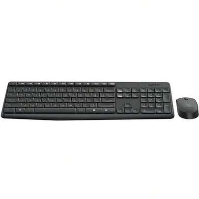 Logitech 罗技 MK235 无线键盘鼠标套装，防泼溅，节能，超薄无线键盘鼠标套装