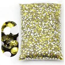 2mm 5000個, 3mm 5000個, 4mm 2500個, 5mm 1500個, 6mm 500個, 33種顏色可選。平底樹脂鑽石，適用於DIY美甲、行李箱、服飾和珠寶製作 - 3毫米-5000個 - 查看 23