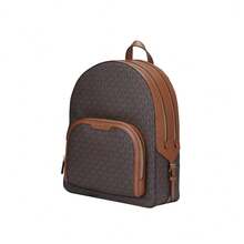 Michael Kors Jaycee Signature Logo 女士双肩包 35S2G8TB7B，棕色 - 深棕色印花/橡果棕色 35S2G8TB7B BROWN - 查看 3