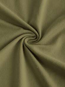 Camiseta de mujer versátil y ajustada - Verde militar - Ver 8
