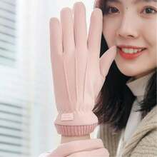 Women's Winter Touch Screen Gloves With Plush Lining – Elegance, Comfort, And Technology For Cold Weather - A-2 lilás sport - 查看 8