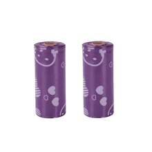 15pcs/Roll Strawberry Scented Pet Poop Bags, Thick Leak-Proof Dog Cat Waste Pickup Bags, Sturdy Garbage Bags For Outdoor Use - Purple - View 16