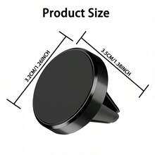 New Upgraded Magnetic Phone Holder, Suitable For Air Vents, Strong Suction, Stable And Anti-Shake - A - View 5