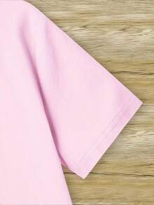 Camiseta de algodón Game para adolescentes - Rosa - Ver 6